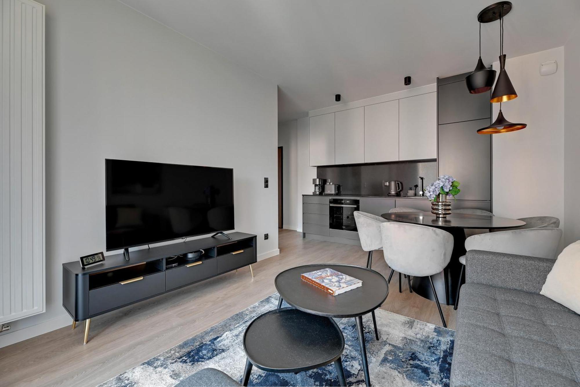 Scala 60f Center Premium With Parking By Lion Apartment Gdansk